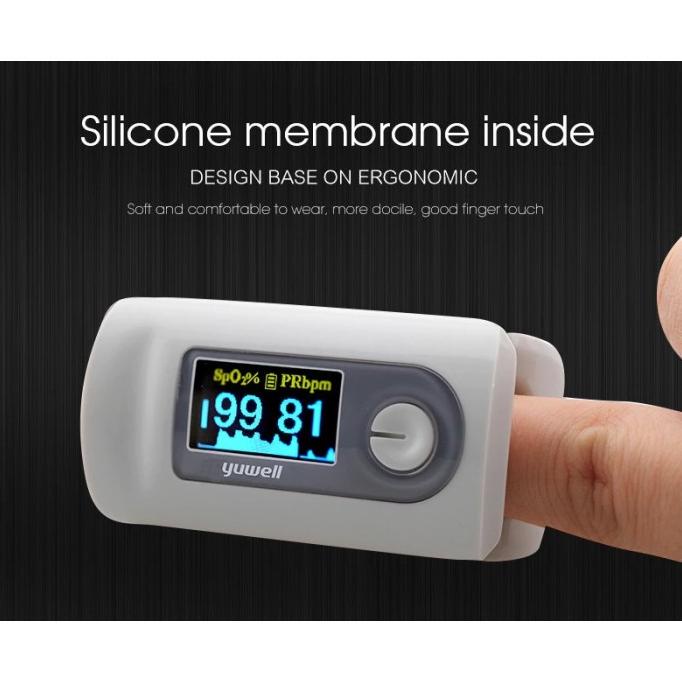 Yuwell Yx301 Oxymeter Pengukur Detak Jantung Fingertip Pulse Oximeter Tokonabila2603