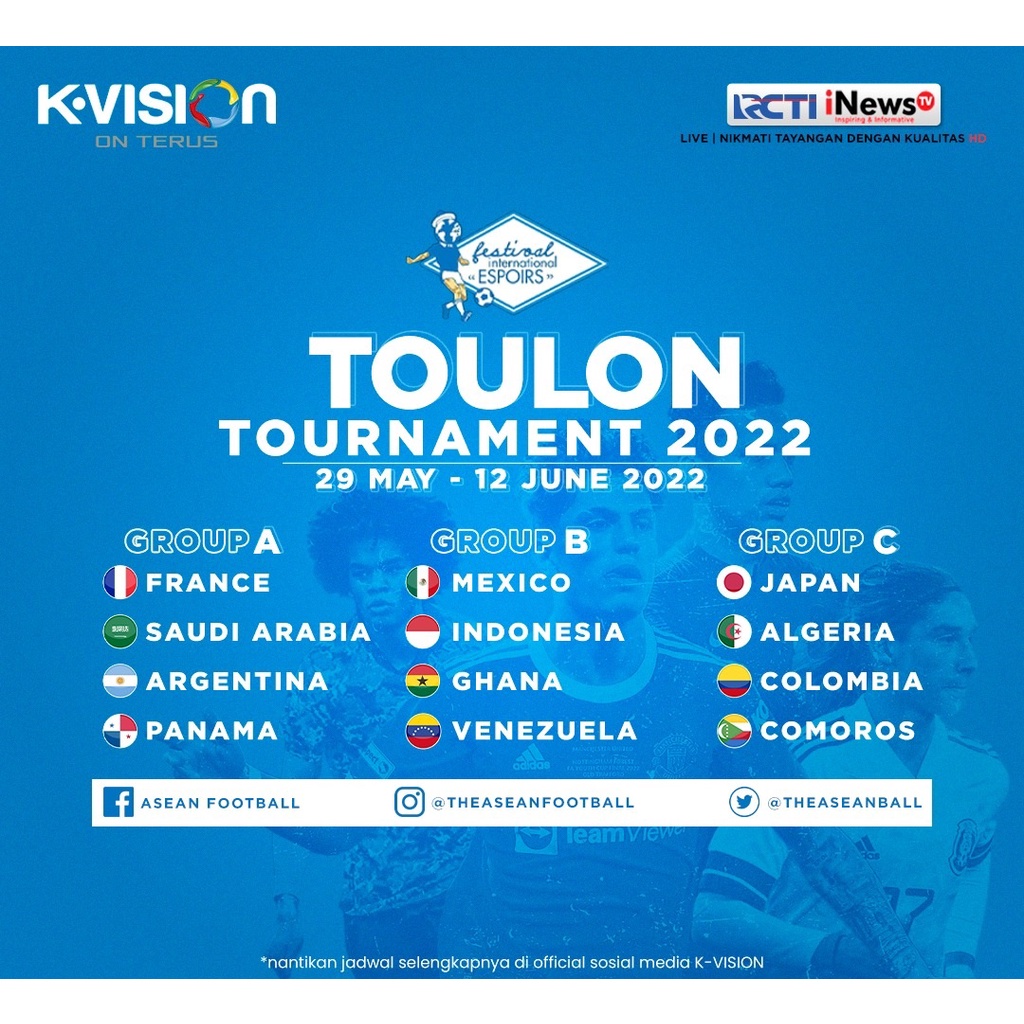 Paket Receiver K Vision Tournament Toulon Cup 2022 Cling