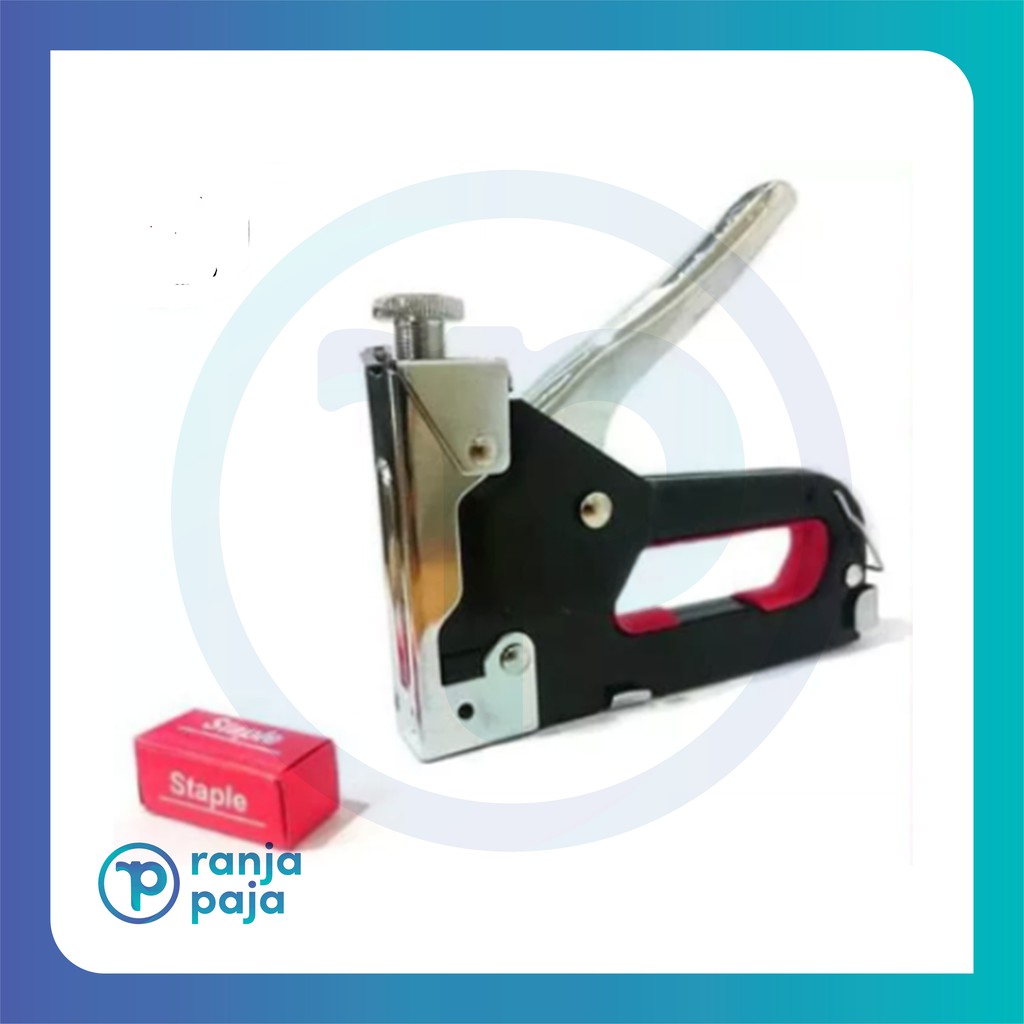 

Staples Tembak 4-14 mm Kenmaster Staple Gun 4-14mm Steel - Stapler