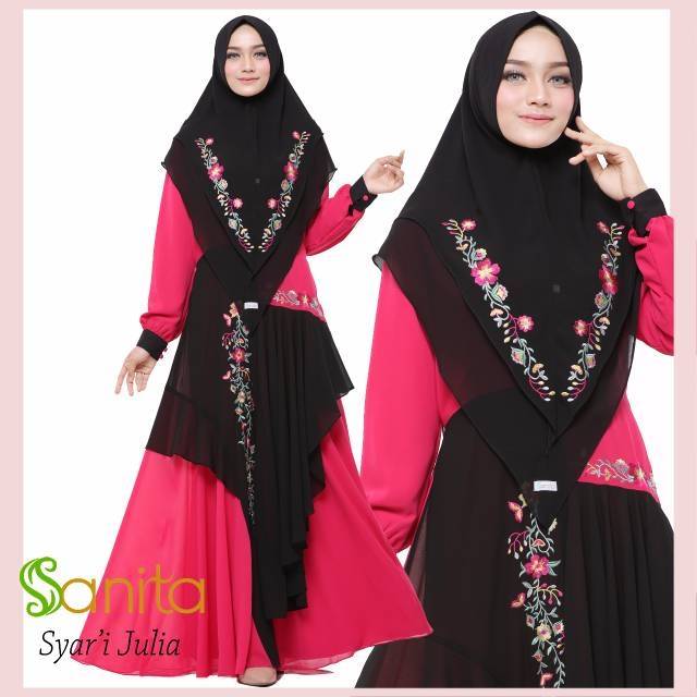 sale Ready Gamis Syari Julia by Sanita Hijab