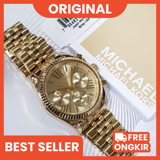 Michael Kors MK5555 MK5735 MK5569 MK5556 Jam Tangan Wanita All Stainless Steel 38mm