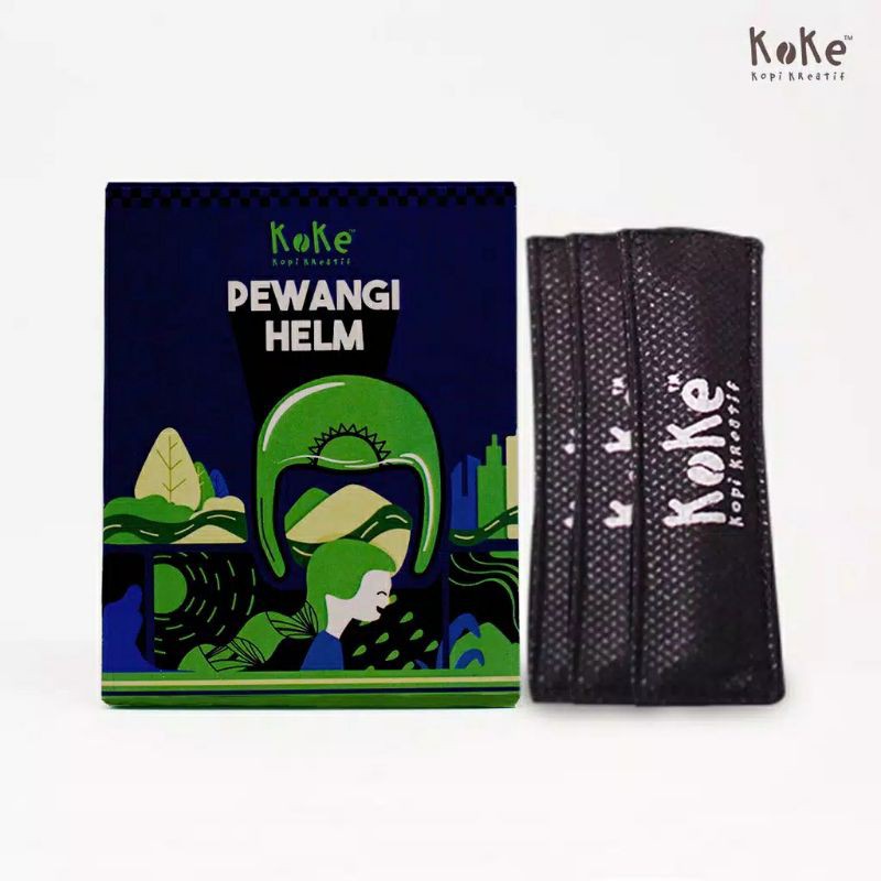 koKe pewangi helm aroma kopi