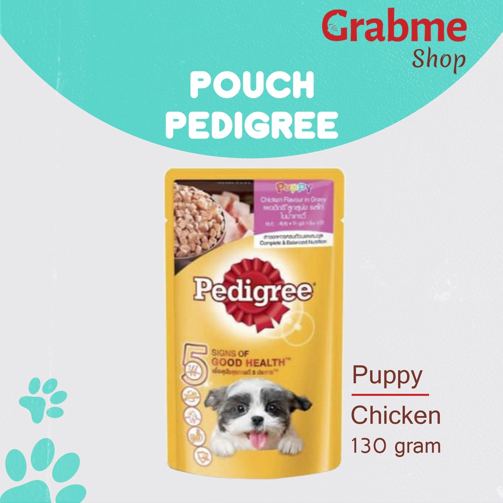 Makanan Anjing Pedigree Pouch 130gr - ALL VARIAN