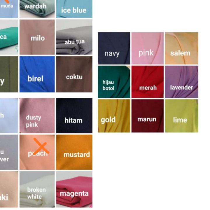 ♧ Khimar Hijab Jilbab Kerudung Syari Tanpa Pet Dua Layer Diamond Crepe Non Pet ۞