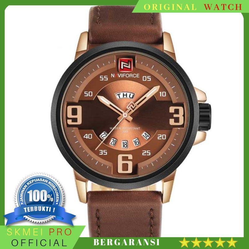 ORIGINAL WATCH Navi Force Jam Tangan Analog Pria - 9086 BERGARANSI