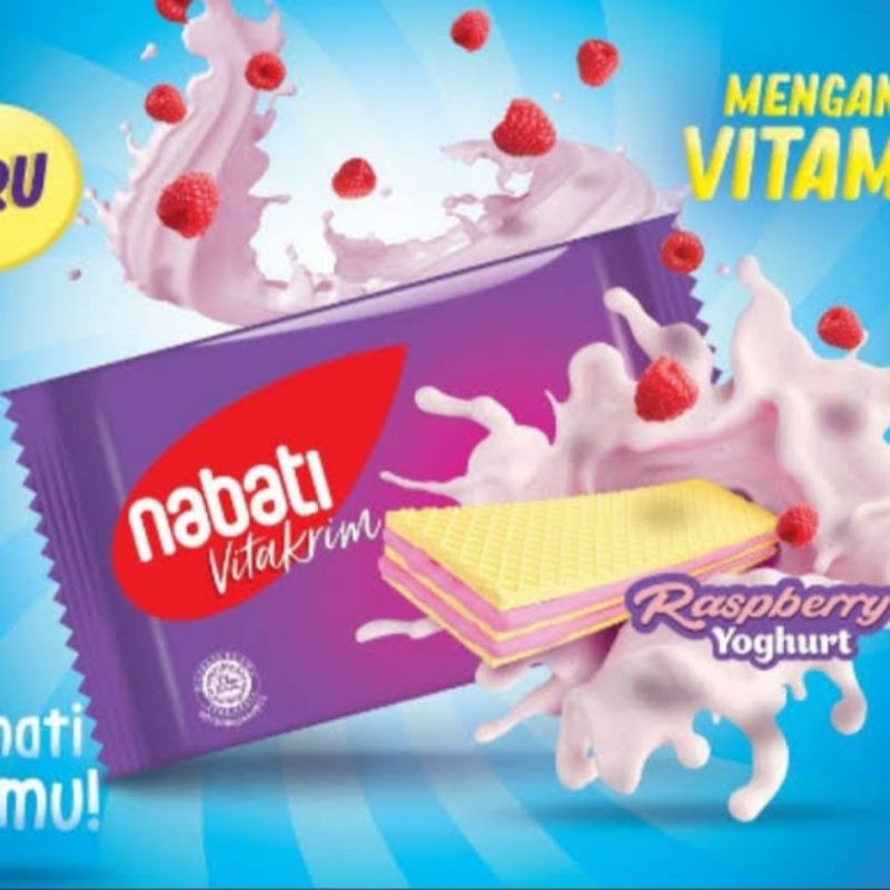 

Nabati Vitakrim Raspberry Yogurt 50gr