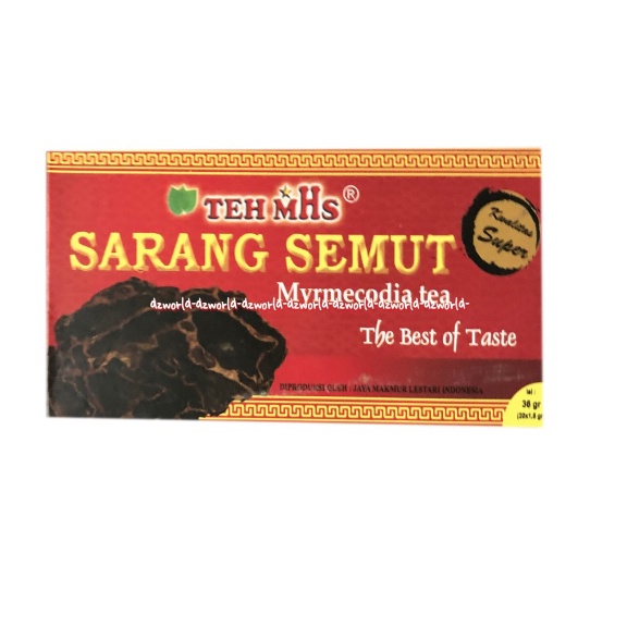 Teh MHS 20sachet Sarang Semut Myrmecodia Tea Teh Ants Tea Untuk Nyeri Rematik Kanker M H S Untuk Penyakit Jantung