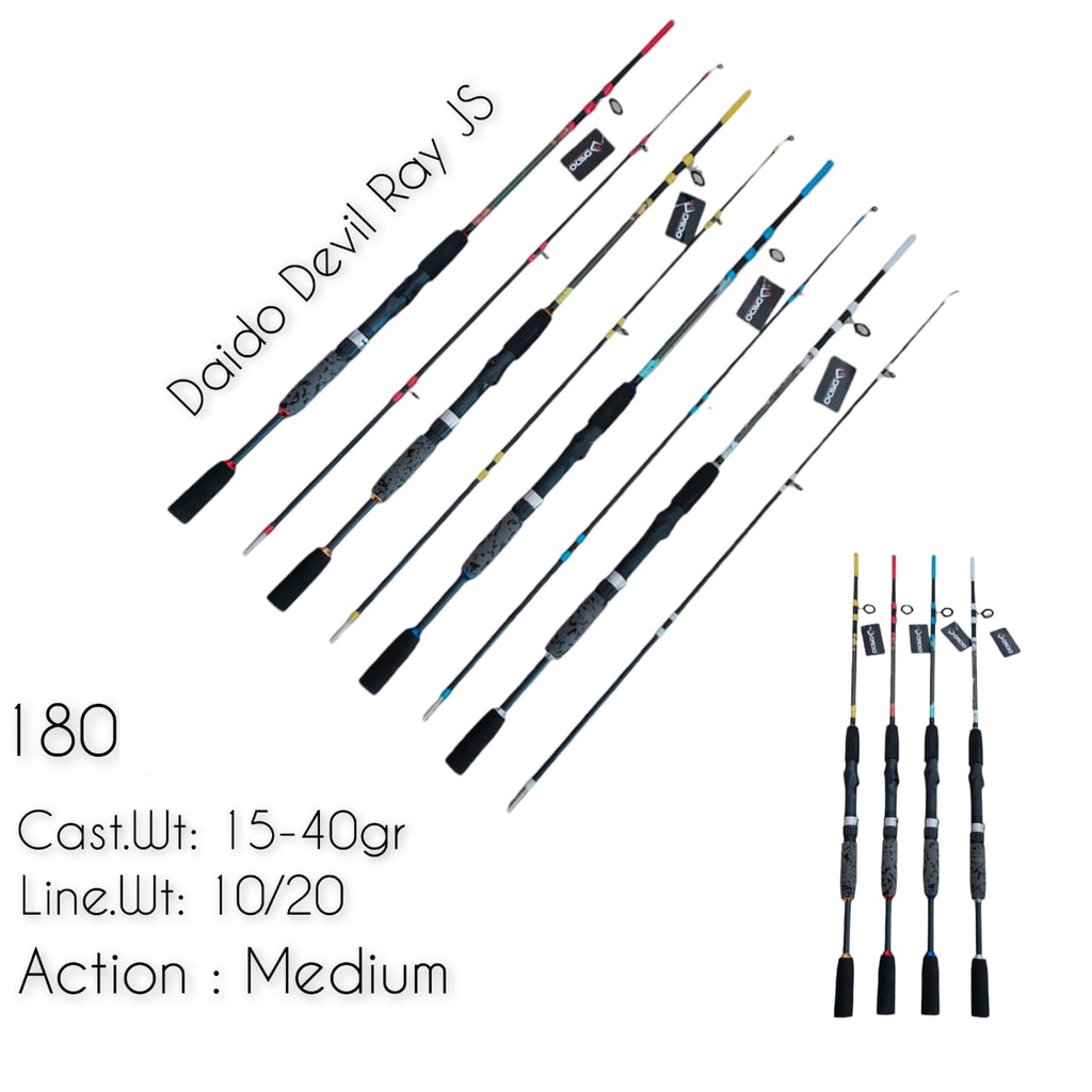 Joran Daido Devil Ray JS 180 dan 210
