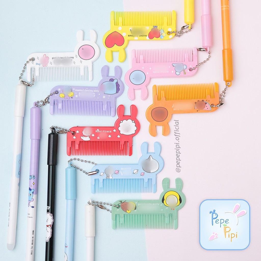 

Pena Sisir Boy Band Korea Pen Pulpen Bolpen Gelpen Karakter