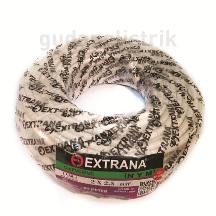 KABEL NYM 2X2.5MM 50 METER EXTRANA