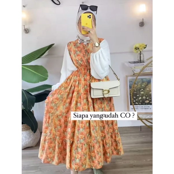 Oxa dress Peachy Belle dress intalicious Blossom dress intaliciousproject