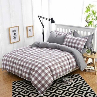  SPREI MOTIF KOTAK KOTAK  MARCO ABU KATUN LOKAL AYLA UK KING 