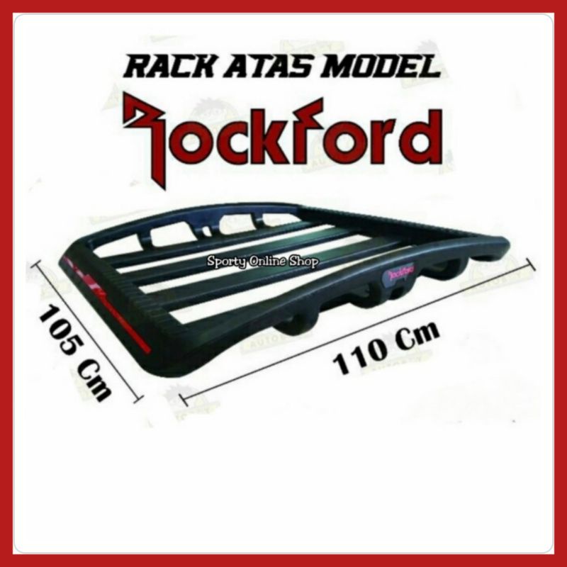 Rak Bagasi Atas Mobil Universal Model ROCKFORD Jumbo