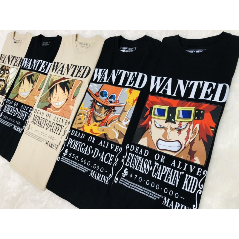 Kaos Asce Wanted One Piece Bounty