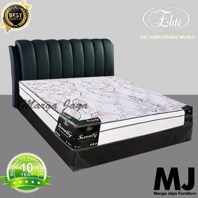 PROMO KASUR SPRING BED ELITE PILLOW TOP UK 160 X200 KASUR DAN DIVAN DG61464EZ