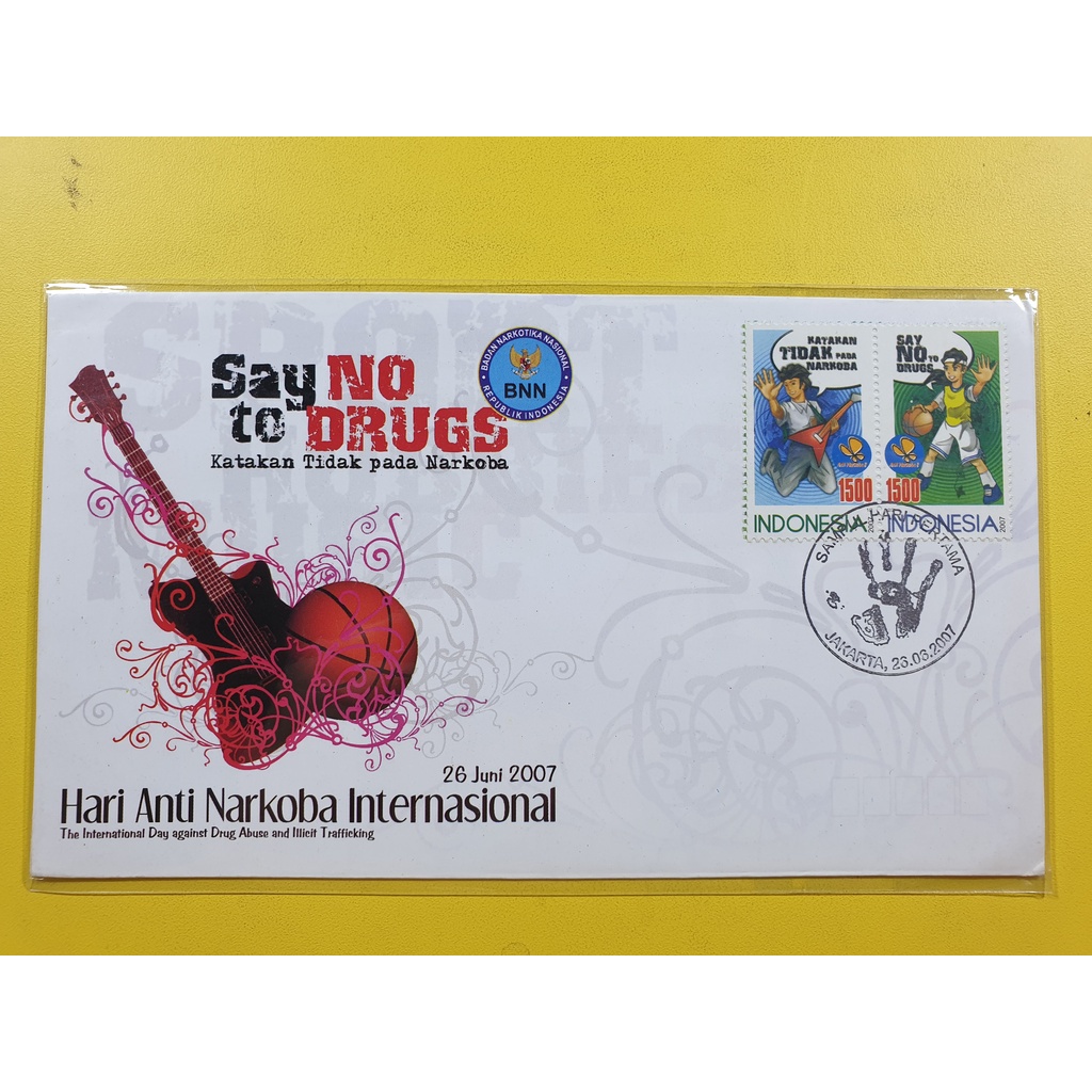 

Perangko SHP Hari Anti Narkoba Internasional Tahun 2007