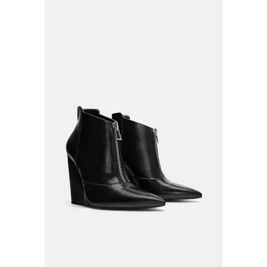 Zara Wedge Ankle Boots
