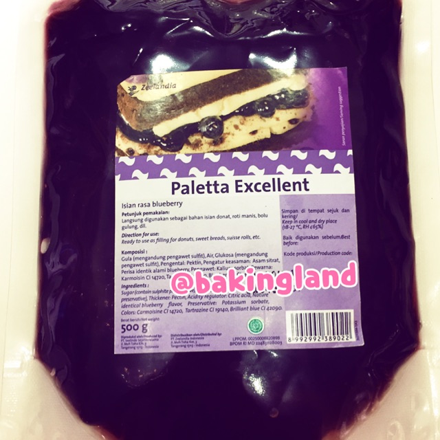 

Selai paletta blueberry / strawberry halal