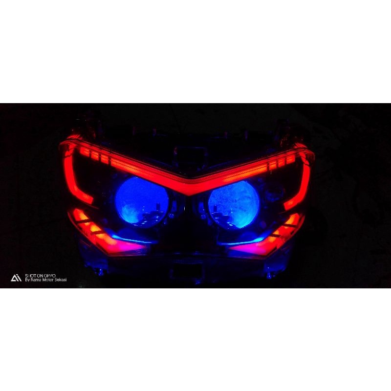 HEADLAMP NMAX ALL NEW 2020 ISI PROJIE BILED AES WST BUKAN JPA VAHID