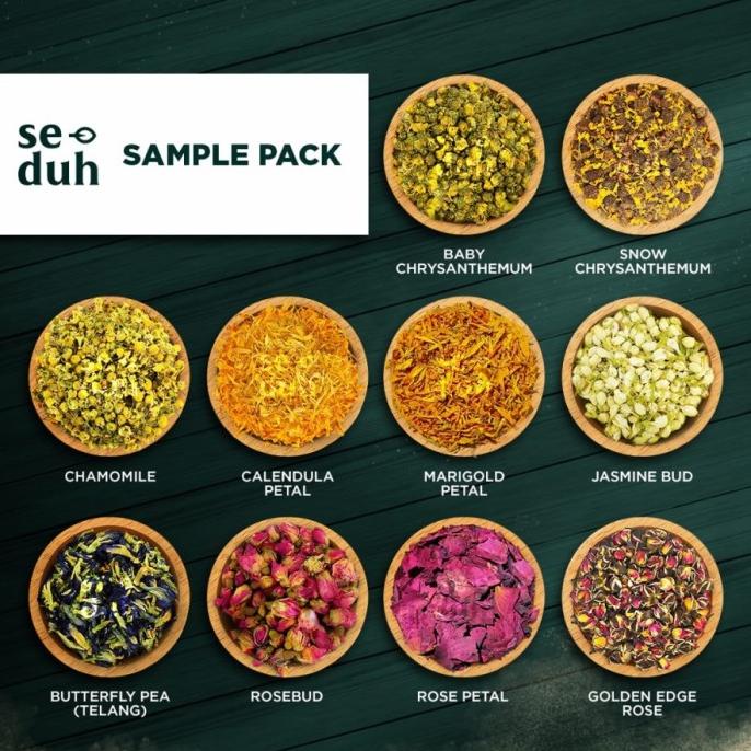 

[ COD ] Full Set Sample Pack - Flower Tea Series TERMURAH Kode 713