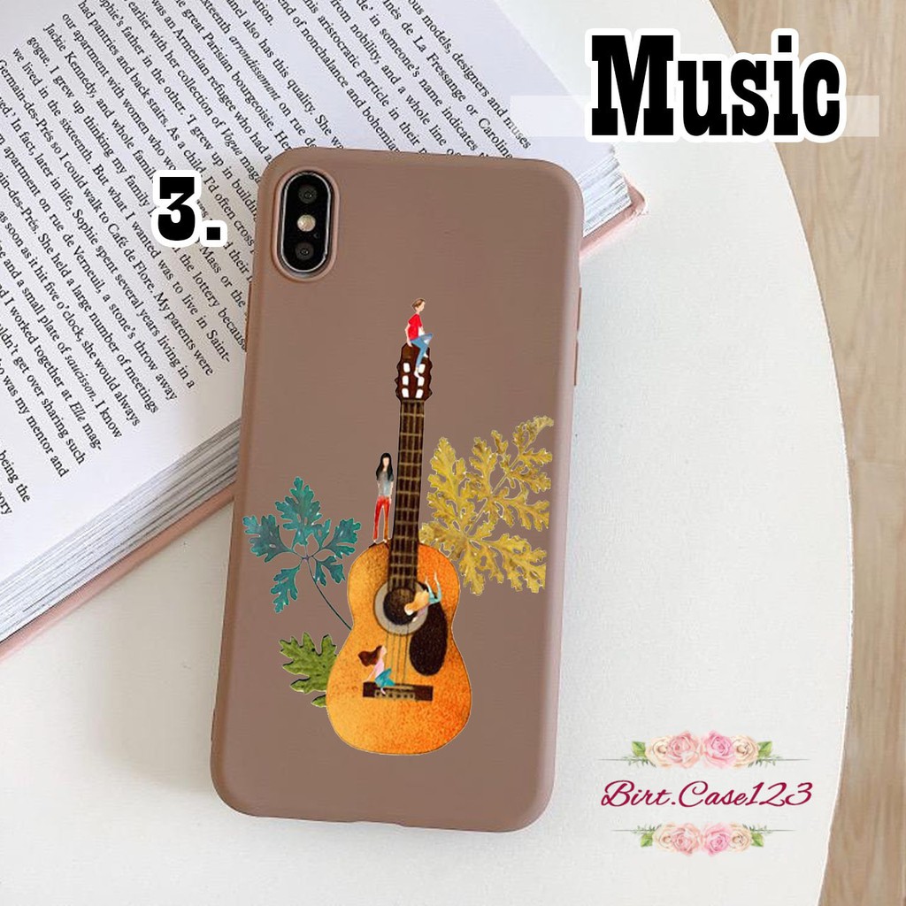 Softcase MUSIC Iphone 5 6 6g 6g+ 7g+ 8+ Xr X Xs Xs Max 11 Pro Pro Max 5.8 6.1 BC2881