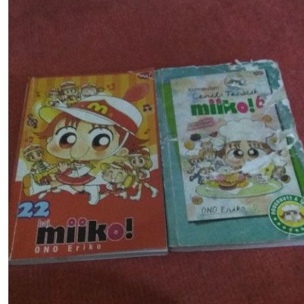 Paket Buku Komik Hai Miiko 2 Judul  hai Miko Volume 22 & Kumpulan Cerita Terbaik Miko