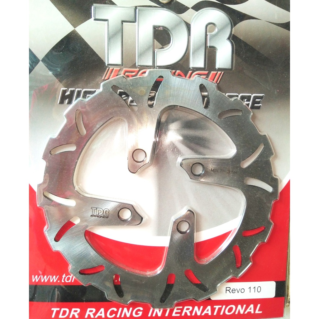 PIRINGAN TDR RACING BLADE-REVO F1-SUPRA 125 F1 NEW-SUPRA 125 HELM IN-REVO ABSOLUTE-REVO FIT-REVO X- CAKRAM TDR RACING DEPAN