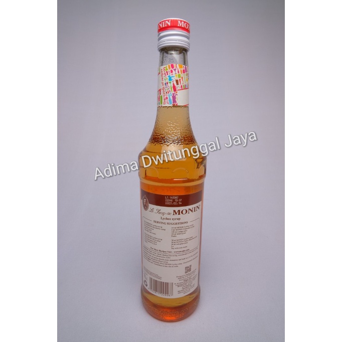 Monin Lychee Syrup / Sirup Monin Leci 700ml