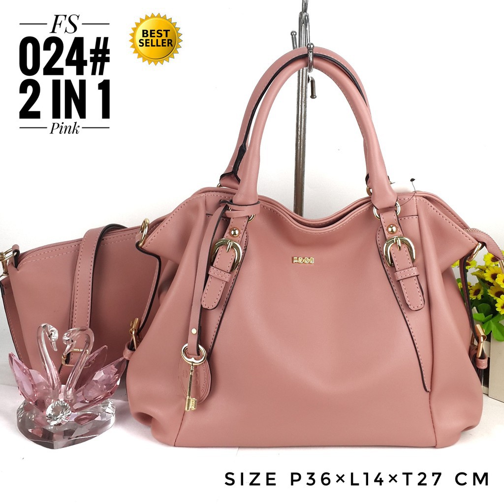 Tas wanita  024 SHOPPER tas batam tas handbag tas bahu import premium murah