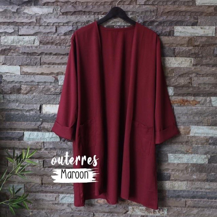Baju Atasan ALIYA SAKU Outer Cardigan
