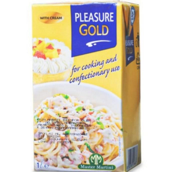 

(BISA COD) Cooking Cream Semi Dairy 1lt Master Gourmet Gold SALE Kode 1318