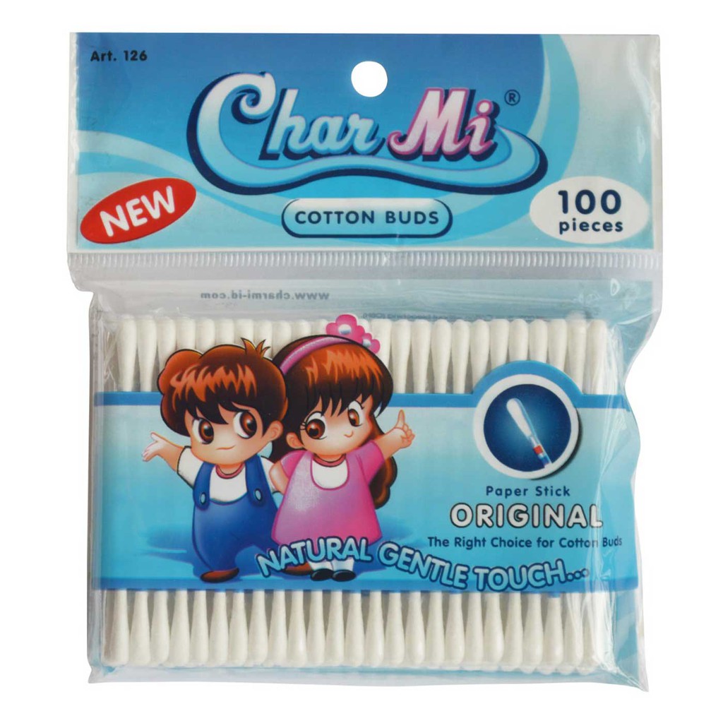 CHARMI Cotton Buds 126 - 100 stick