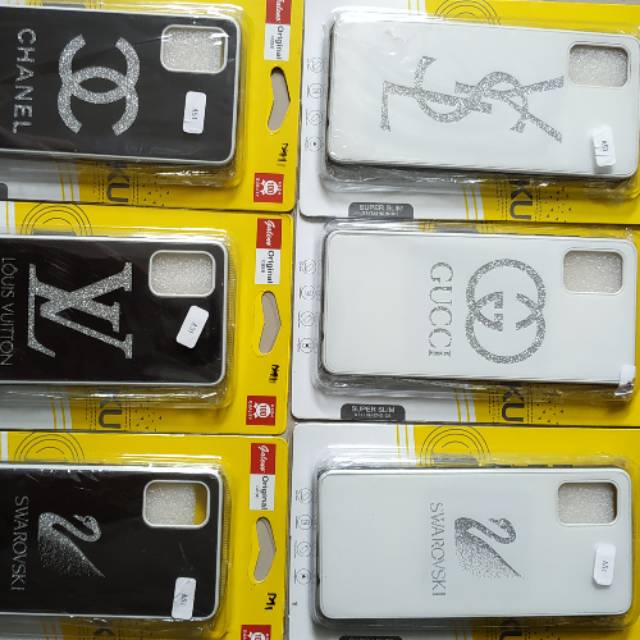 Fashion case branded for samsung A71/A51/VIVO v17/iPhone 11pro