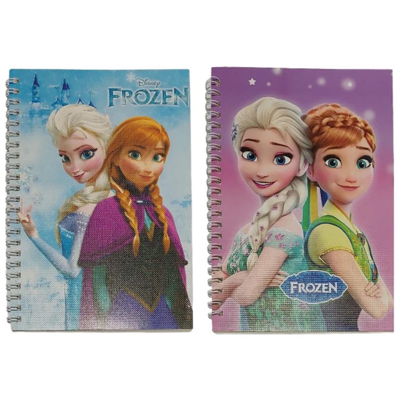 Notebook Spiral Buku Tulis Catatan Cover Fancy Karakter A5