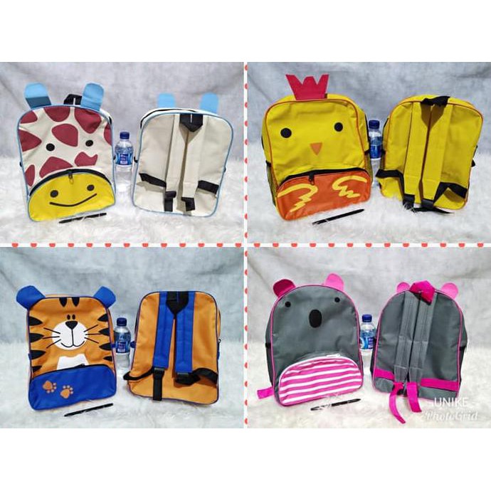 

Ransel Animal Kanvas Souvenir Ulang Tahun Anak Goodie Bag Ultah Goody