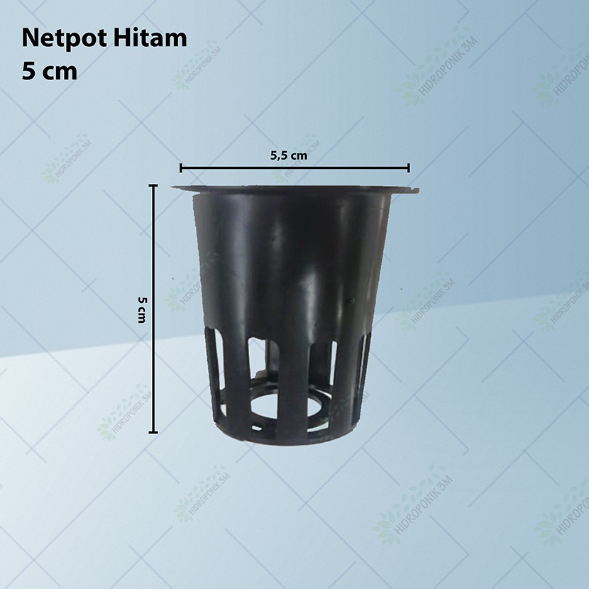 Netpot 5 cm ( HITAM )