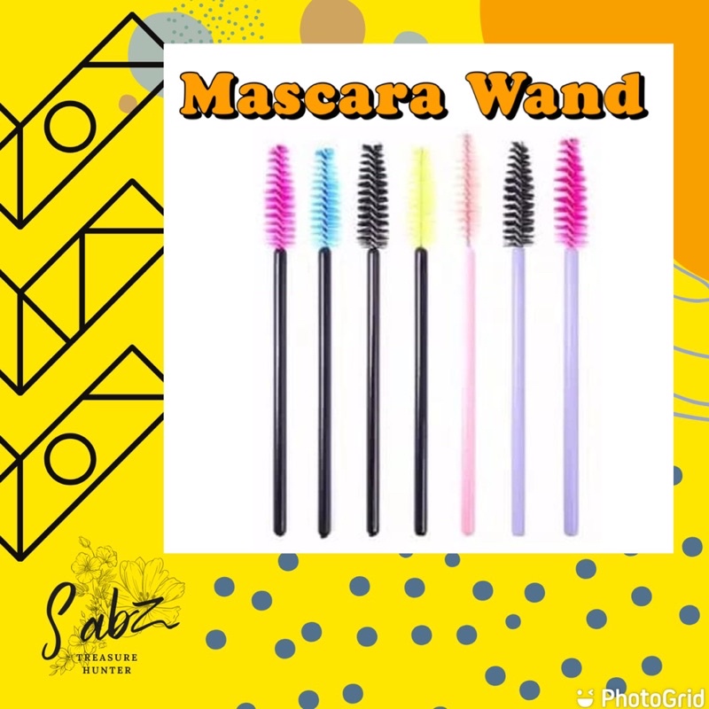 Mascara Wand Sisir Bulu Mata Sisir Kuas Sikat Eyelash Extention Bulu Mata Spoolers Makeup TooL