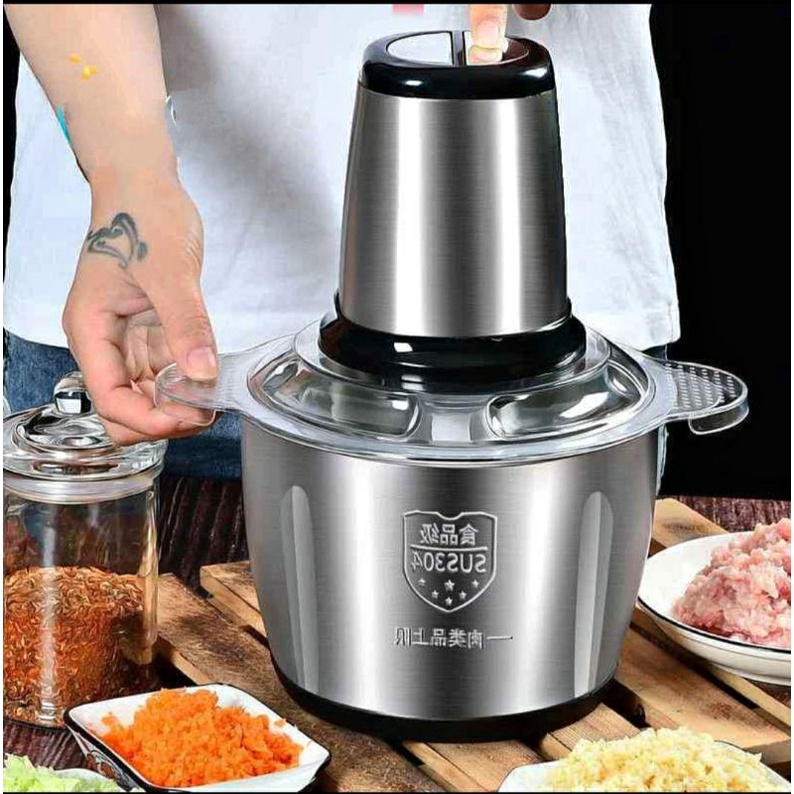 BLENDER DAGING STAINLESS STEEL