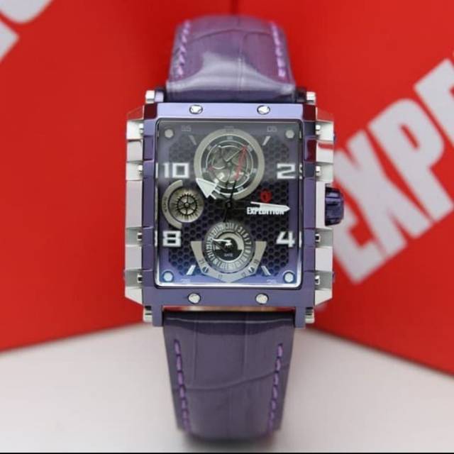 Jam Tangan Expedition E6757B Wanita Violet Original