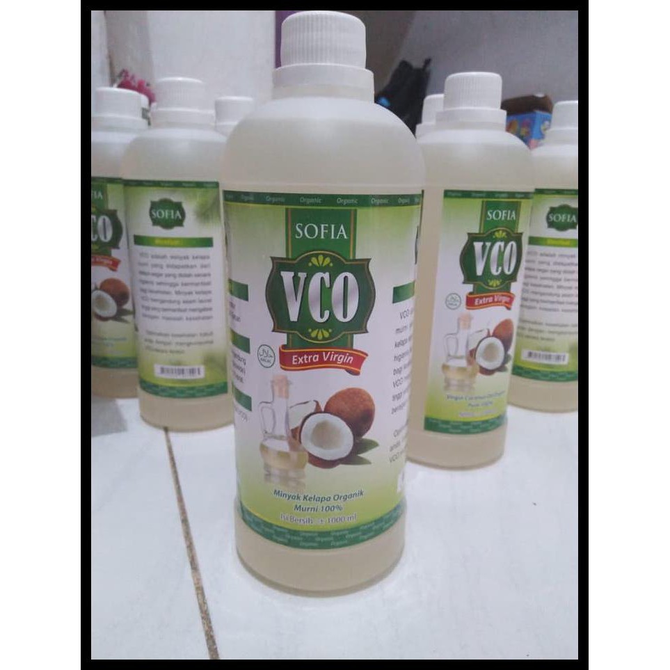 

VCO Virgin Coconut Oil Minyak Kelapa Murni 1 liter, 1000 ml Terbaik TERBAIK