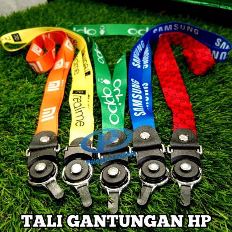 Tali Gantungan Handphone Kalung Leher Serbaguna/Tali HP Vivo,Oppo,Xiaomi,Samsung dll