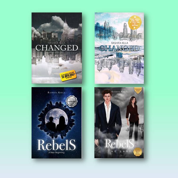 Novel Serial Changed Side B & Rebels The Last/Rashifa Killa/Maple Books (Original)