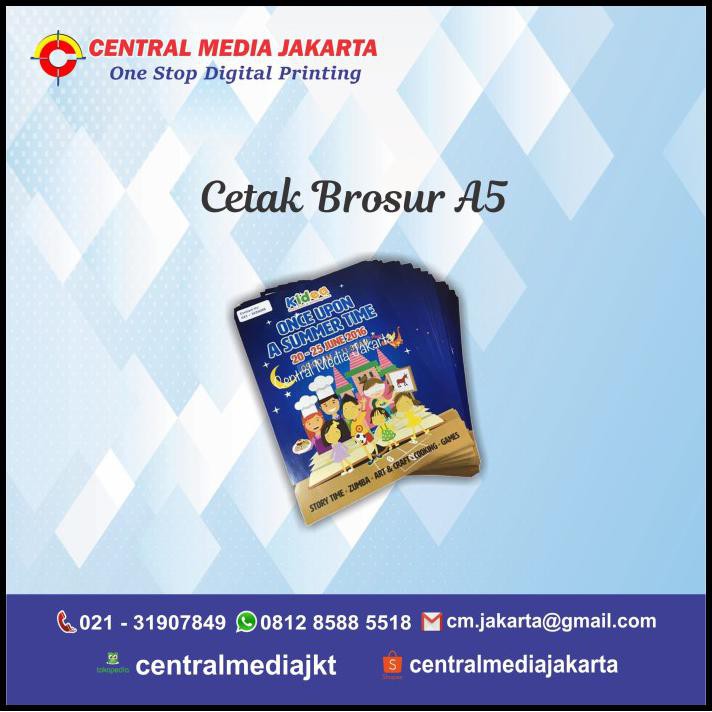 

Cetak Brosur A5 - Cetak 1 Sisi