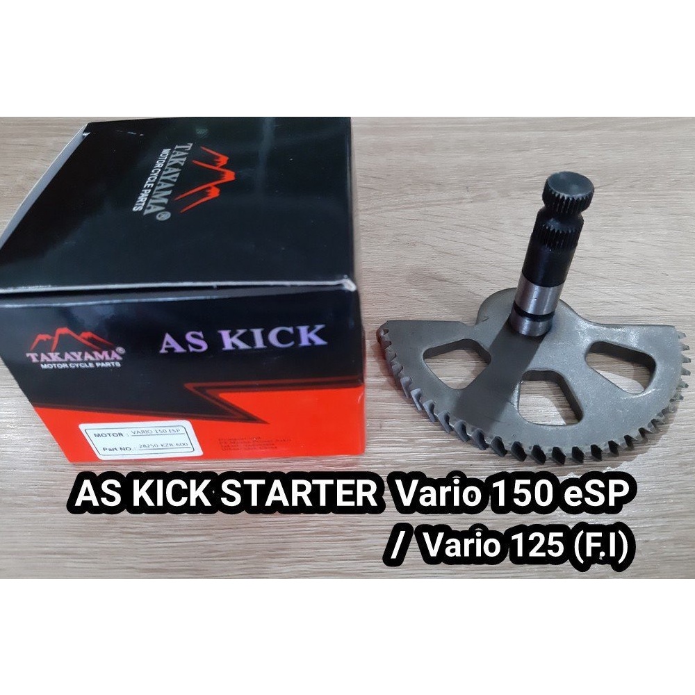 [Original] AS kick Starter Engkol Engkolan Kik Stater Vario 150 eSP Vario 125 F.I - Takayama