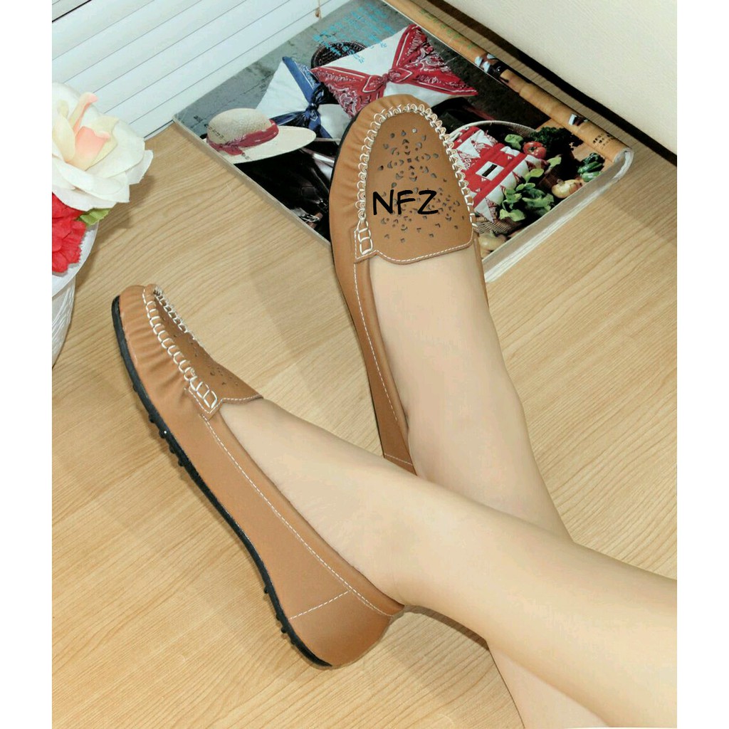 PRODUK CUCI GUDANG - GRATICA FLATSHOES FLAT SHOES GRATICA RJ55 TAN