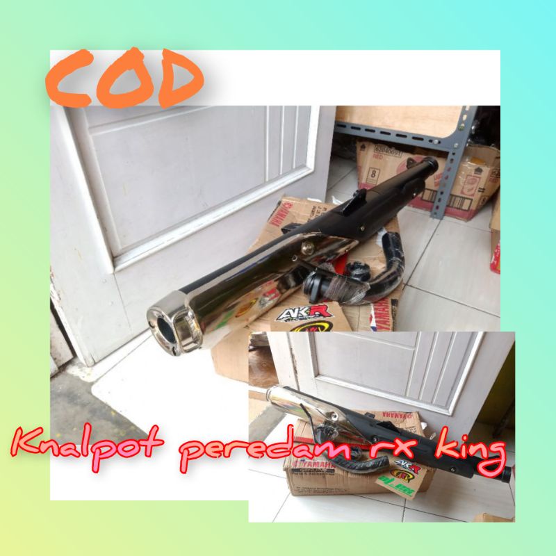 knalpot rx king peredam 2006/2007/2008/2009