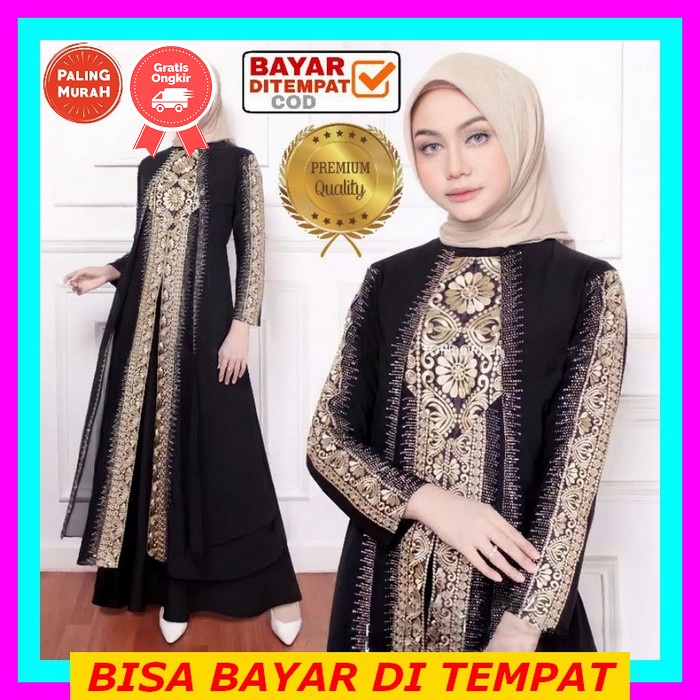 Kekinian 2021 Gamis Trand Remaja Kekinian Nisa Sabiyan K2T2 Gam Lz822 Baju Gamis Wanita Terbaru / L8