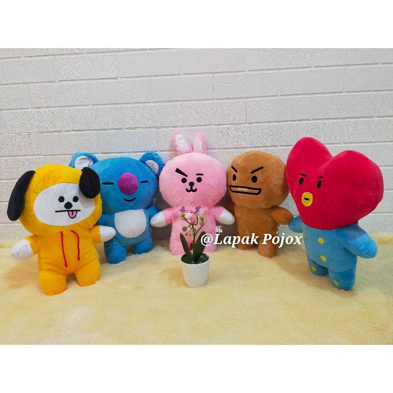 Boneka BTS BT21 Unofficial Size M 30cm