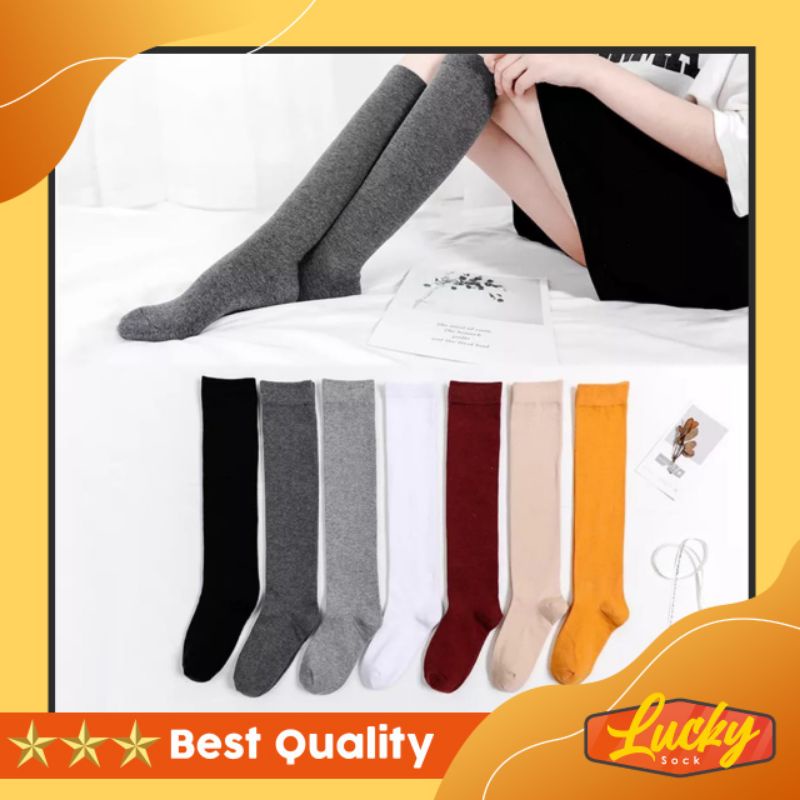 KAOS KAKI PANJANG SELUTUT/KAOS KAKI  PANJANG PRIA WANITA