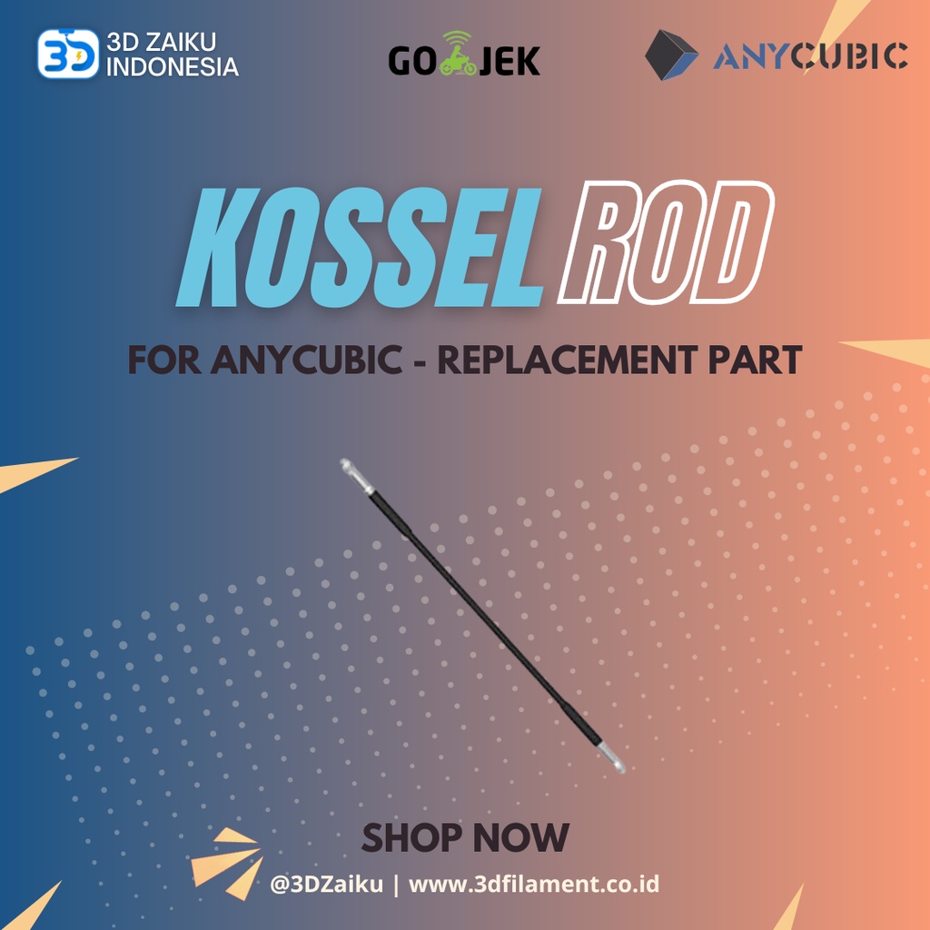 Original Anycubic Kossel Rod Replacement